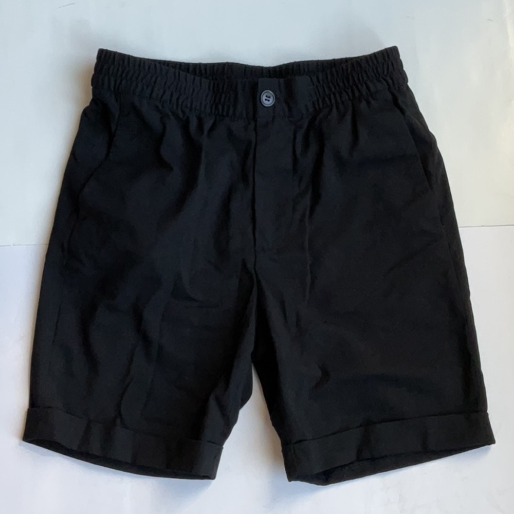 H&M Black Slim Fit Shorts